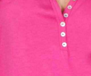 Twelve Eighty Eight - Conjunto de pijama Henley curto manga 3/4 Adriana