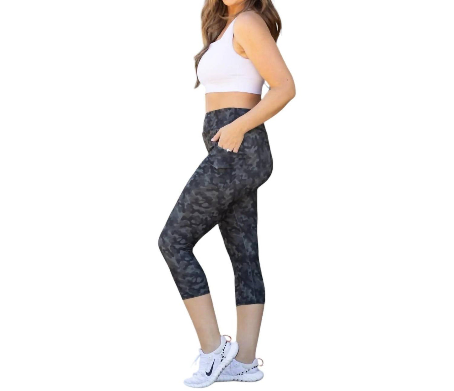 Julia Rose - Capri Leggings with Pockets