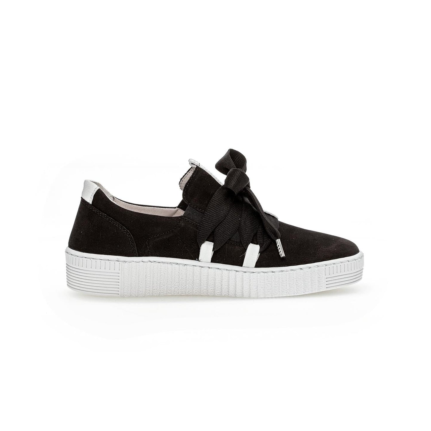Gabor - Women's Soft Nubuk Ribbon Sneaker