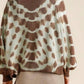 Trendsi - Umgee Full Size Ribbed Hem Tie Dye Round Neck Sweater Plus Size