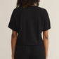 Z Supply - Sway Textured Cropped Crewneck Tee