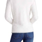 Kensie - Fur Yarn Long Sleeve Mock Neck Sweater
