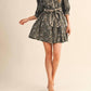 &Merci - Puff Sleeve Floral Mini Dress