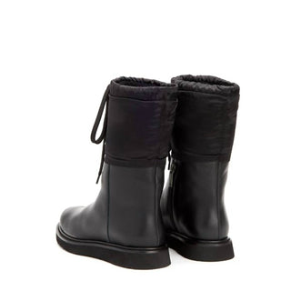 Aquatalia - Women's Nylon Shearling Lining Mid Calf Winter Boots