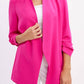 Frank Lyman - Shawl Collar Hip-length Blazer