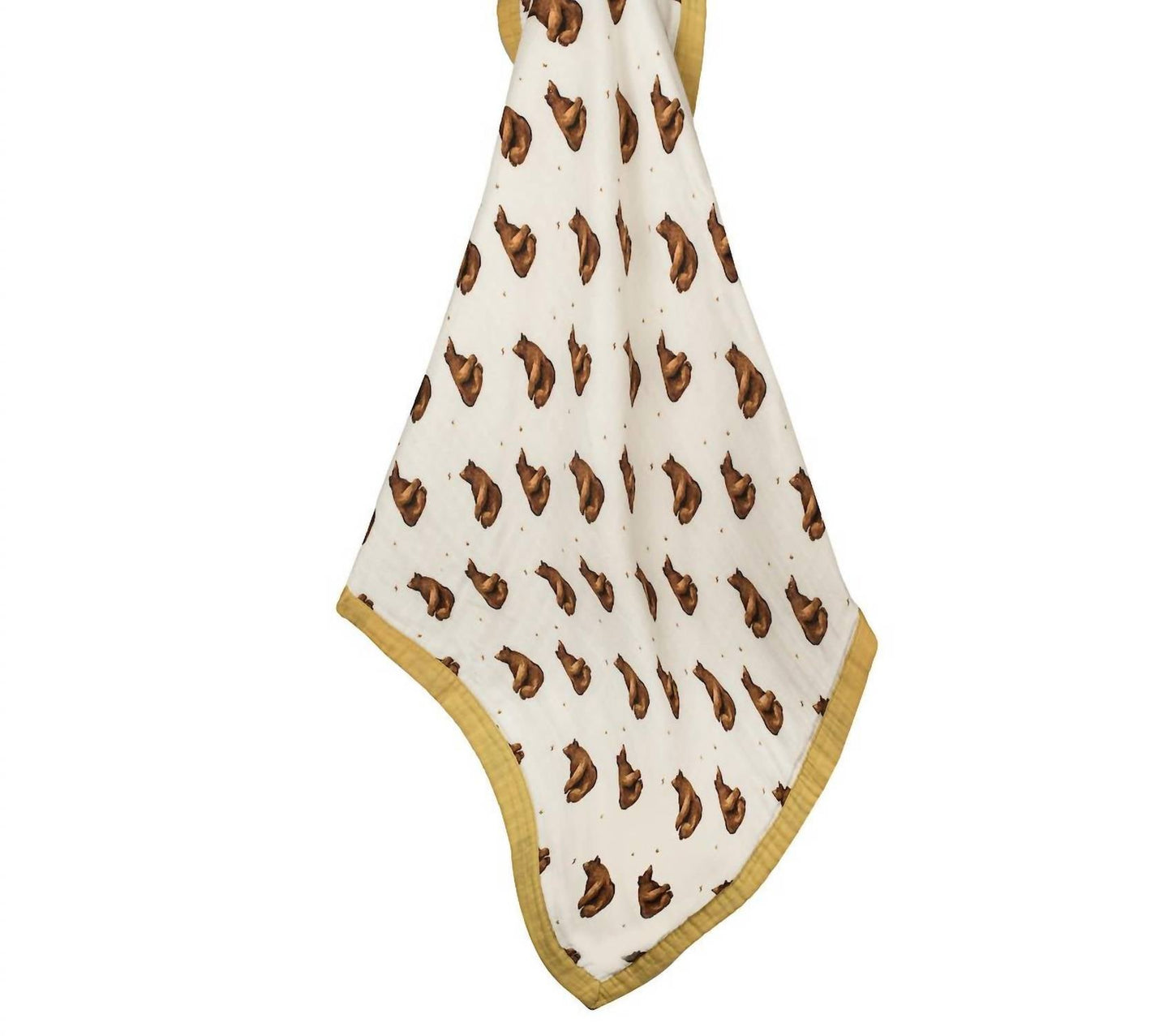 Milkbarn - Honey Bear Bamboo Big Lovey Blanket