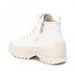 Xti - WOMEN'S CANVAS PLATFORM HIGH-TOP SNEAKERS