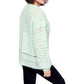 Free People - Crochet Wool Blend Pullover Sweater Mint Green
