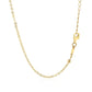 Choker Necklace with Hammered Beads in 14k Yellow Gold