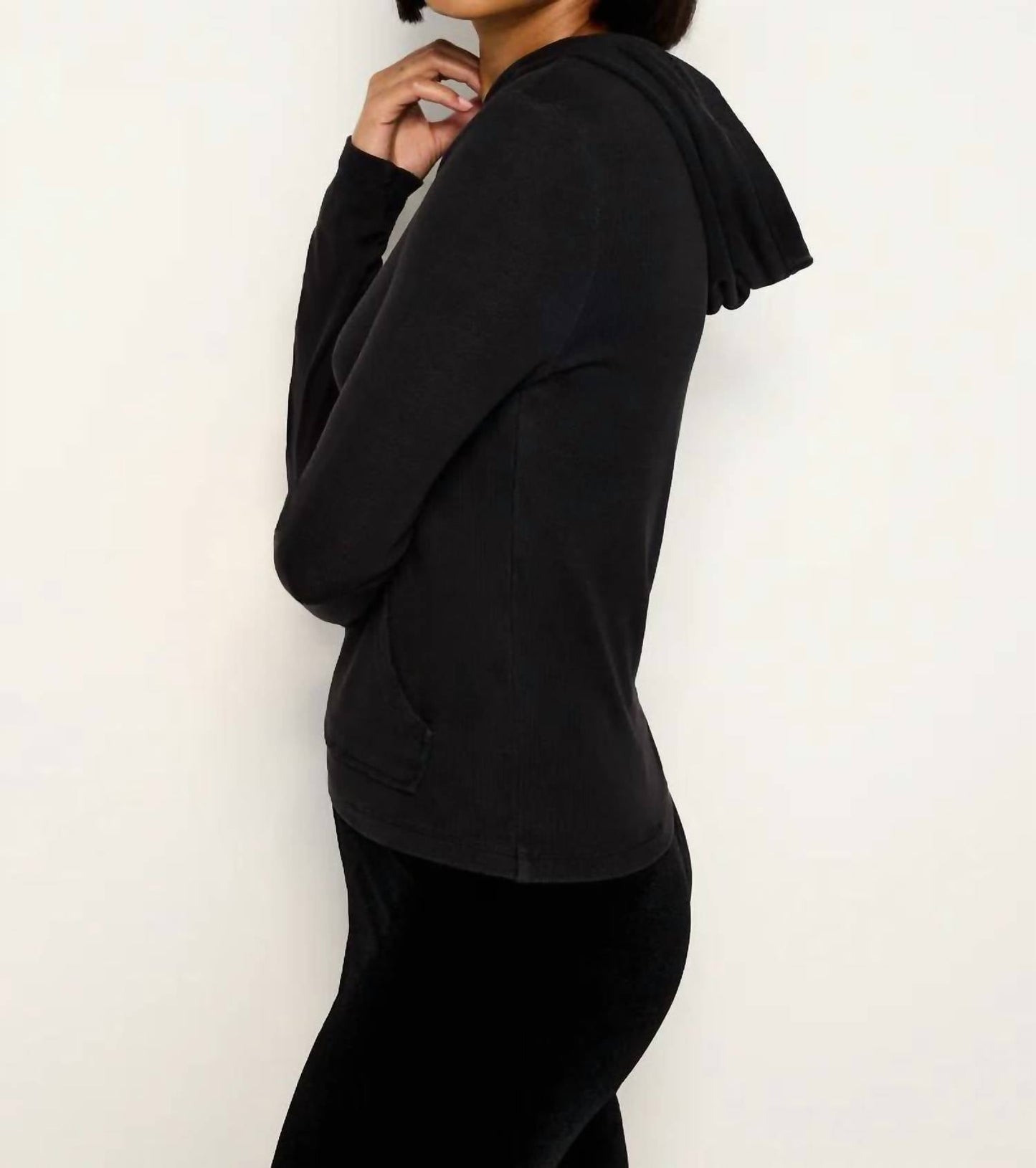 Good American - Women's Jeanius Long Sleeve Hoodie