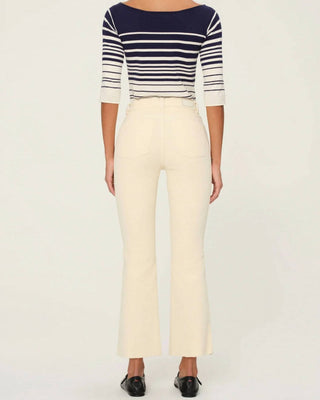 Dl1961 - Feminino - Bridget Boot High Rise Jeans Manilla Crop