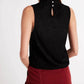 Bella Dahl - Sleeveless Cowl Neck Bias Top