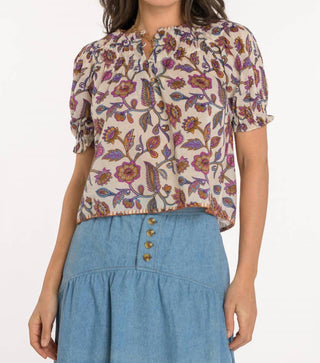 Elizabeth James The Label - Daisy Short Sleeve Top