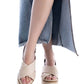 Xti - Women's Leather Heeled Sandals