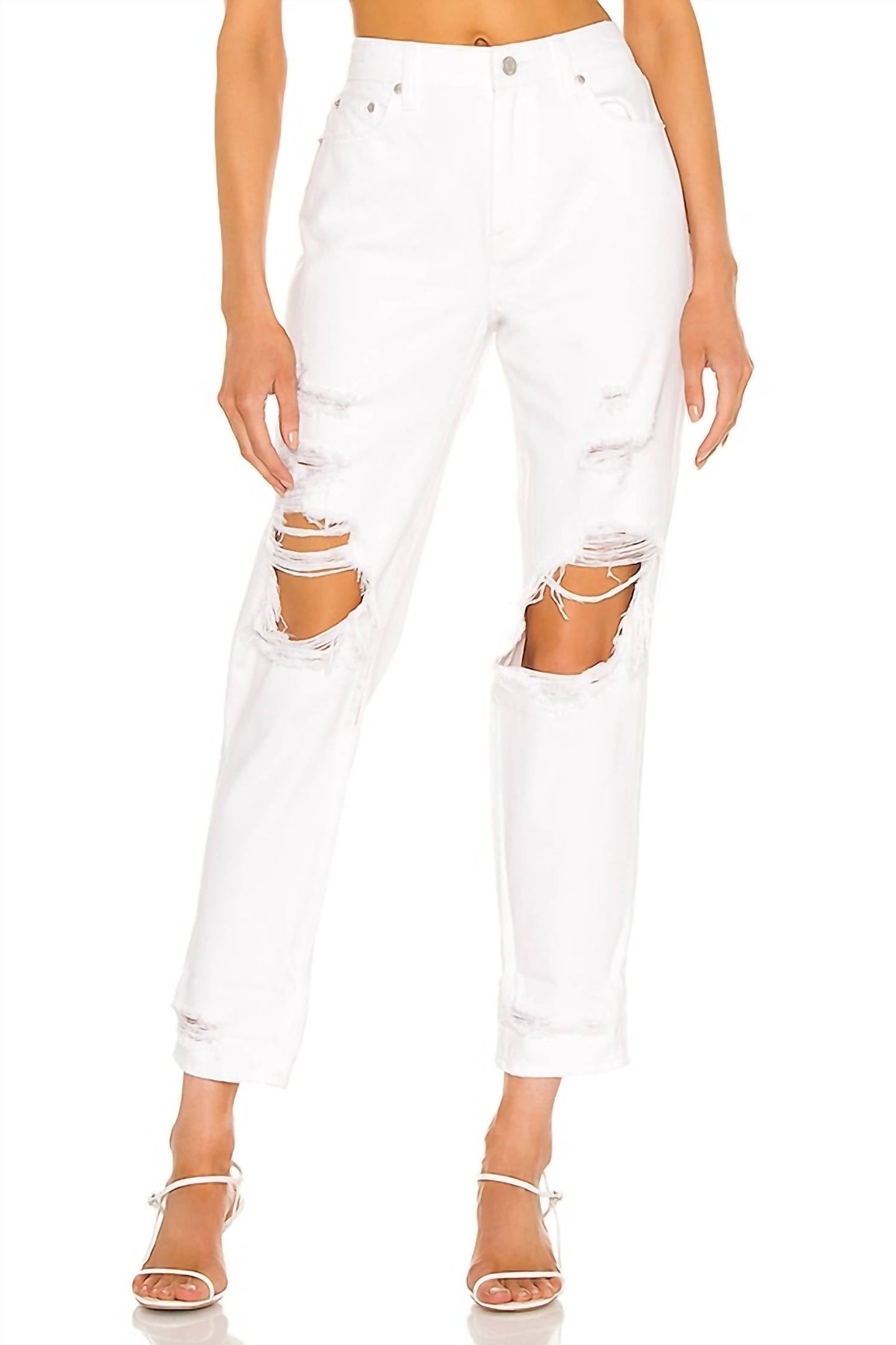 Pistola - Presley High Rise Relaxed Roller Jeans