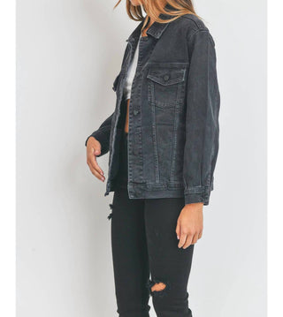 Just Black Denim - Jaqueta jeans oversized