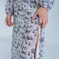 Wildflower - Women's Long Sleeve Midi Dress