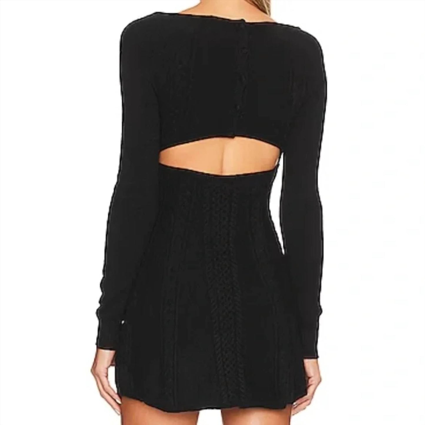 Free People - Small World Mini Sweater Dress
