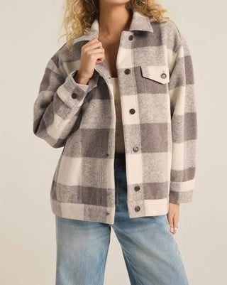 Z Supply - Jaqueta xadrez de malha Preston