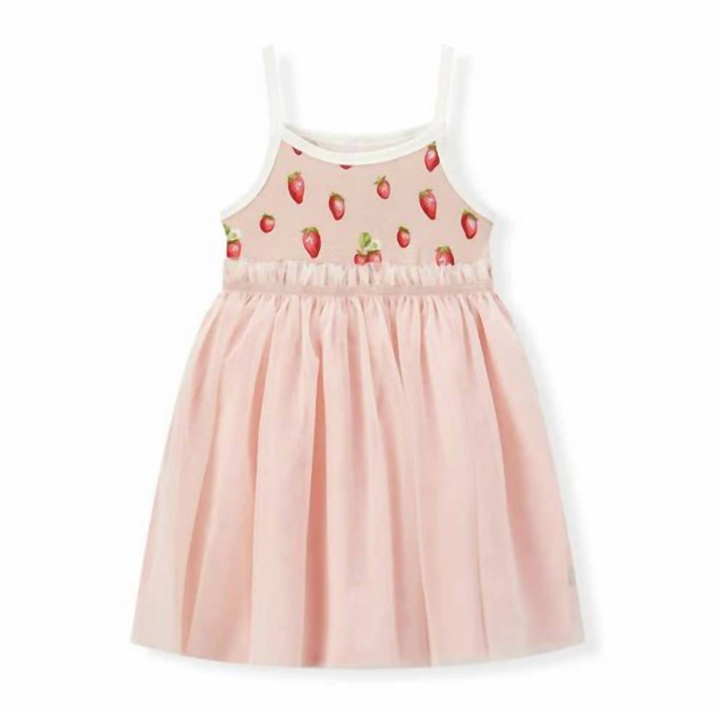 Milkbarn - Girl's Strawberry Organic Cotton Ballet Dress