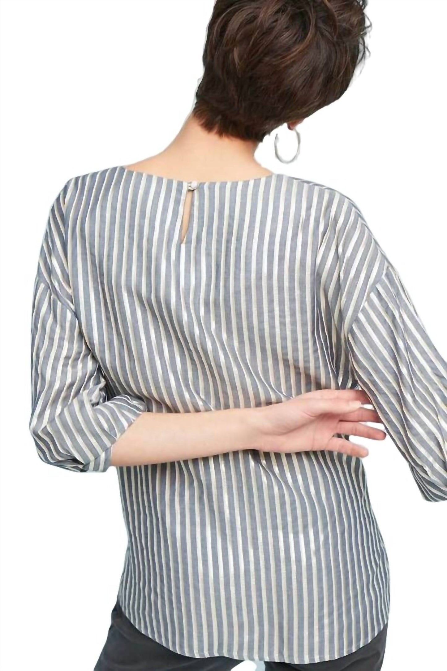 Eva Franco - Yang Top Front Tie Blouse