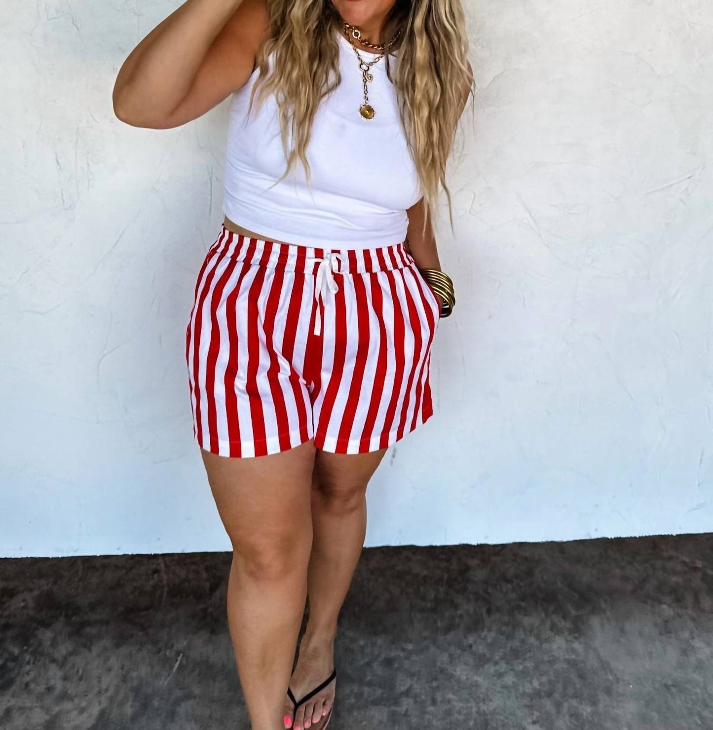 Blakeley - American Cutie Striped Shorts