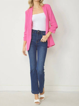 Entro - Linen Blend Blazer