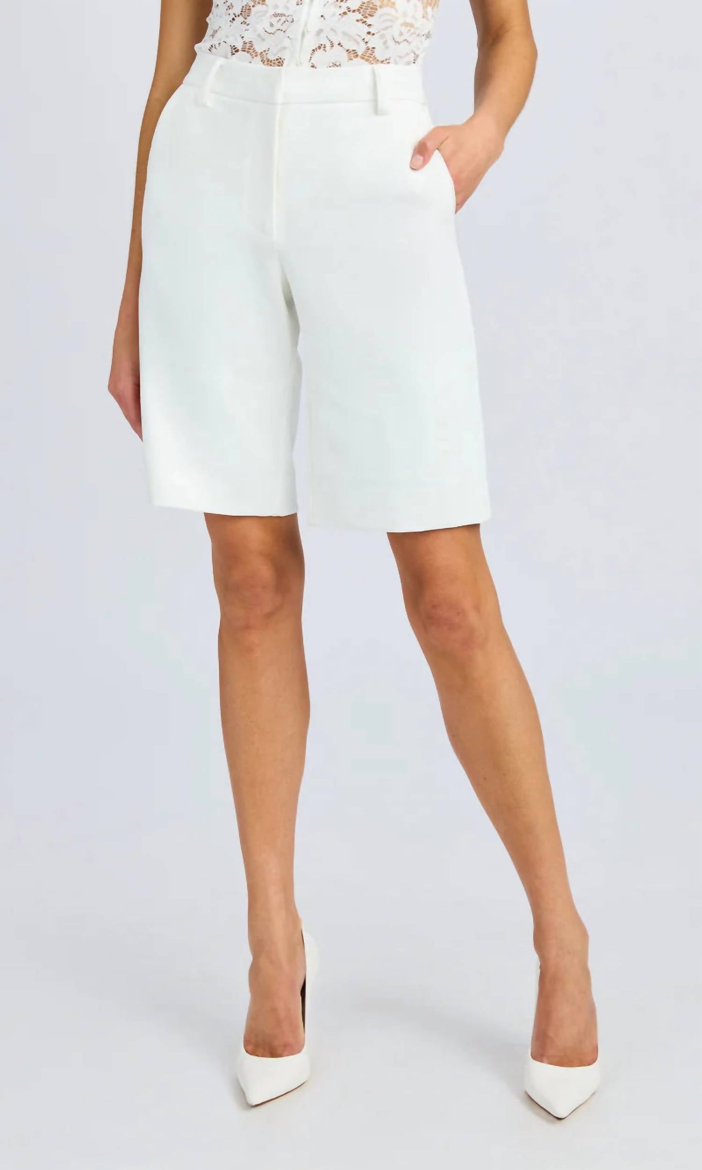 Generation Love - Katina Crepe Bermuda Shorts
