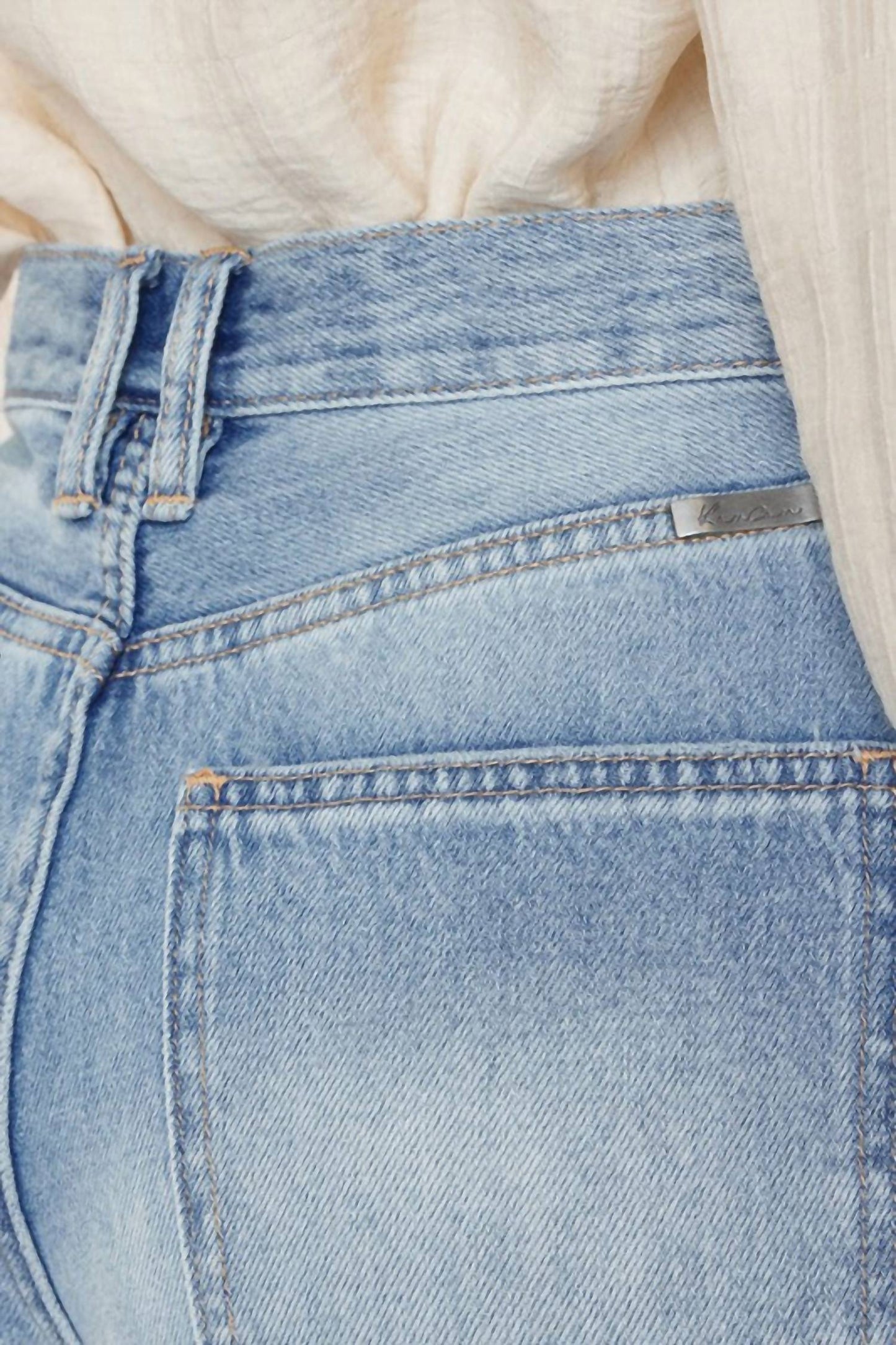 Kancan - 90's Wide Leg Straight Jeans