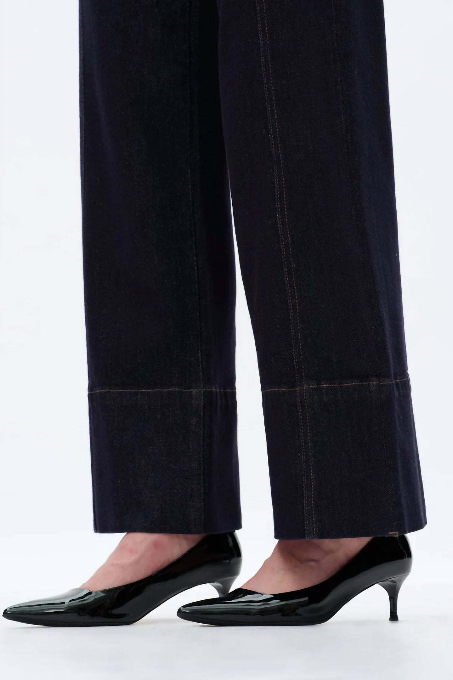 Bayeas - Katia Mid Rise Wide Leg Pants
