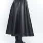 Matthildur - Gable Quilt Midi Skirt