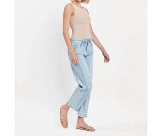 Flying Monkey - High Rise Barrel Leg Jeans