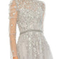 Mac Duggal - Jewel Neck Long Sleeve Dress