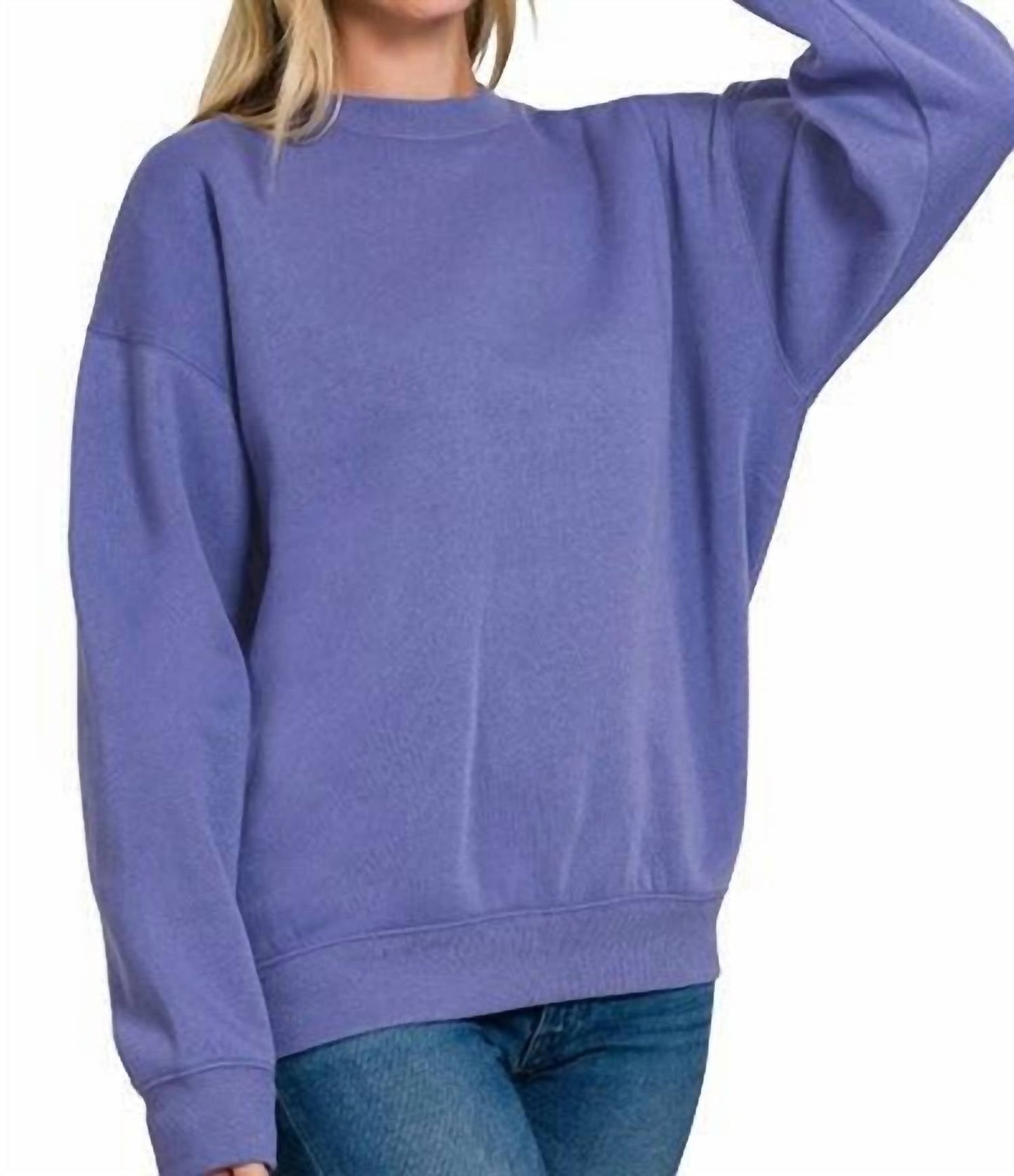 Zenana - Fleece Sweatshirt