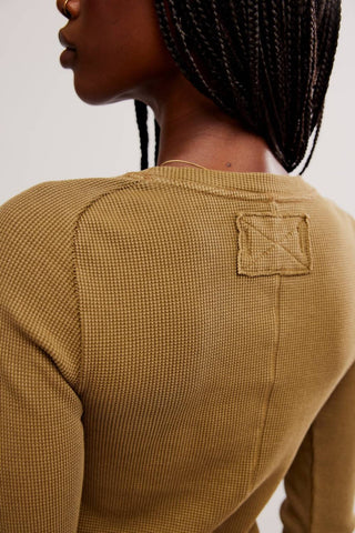 Free People - Camiseta de manga comprida Easy Does it