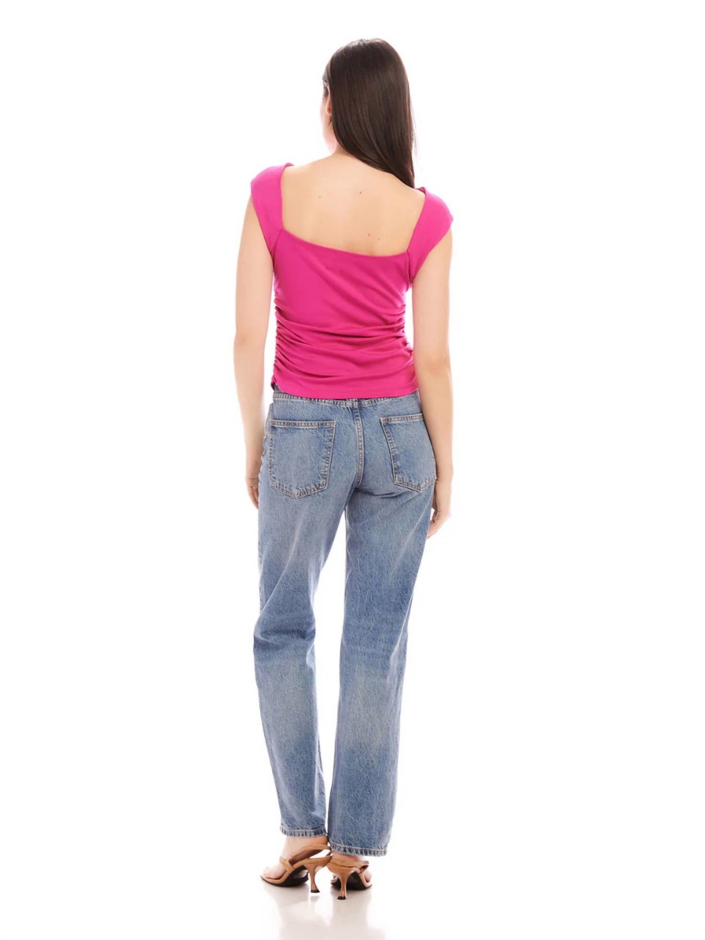 Fifteen Twenty - Tasha Side Shirred Top