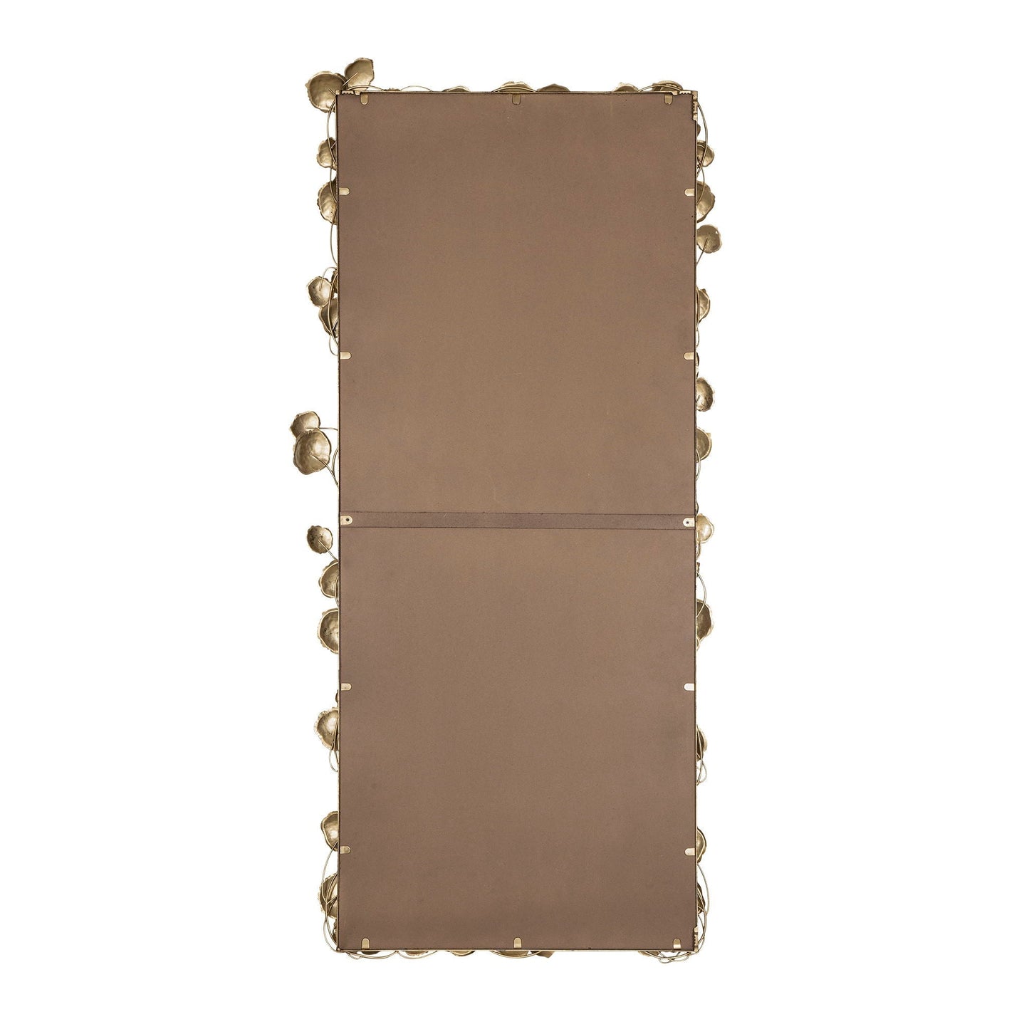 Full Length Mirror with Gold Leaf Accents