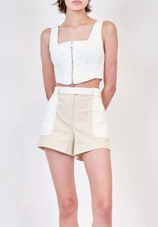 Jonathan Simkhai - Lourie Cotton Short