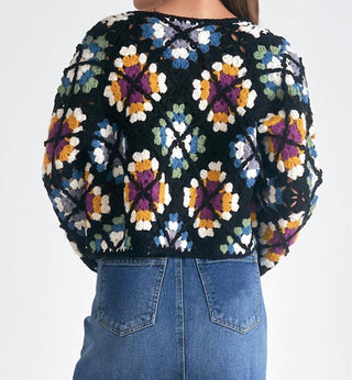 Elan - Cardigan de crochê