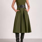 Elan - Elsie Sleeveless Midi Dress