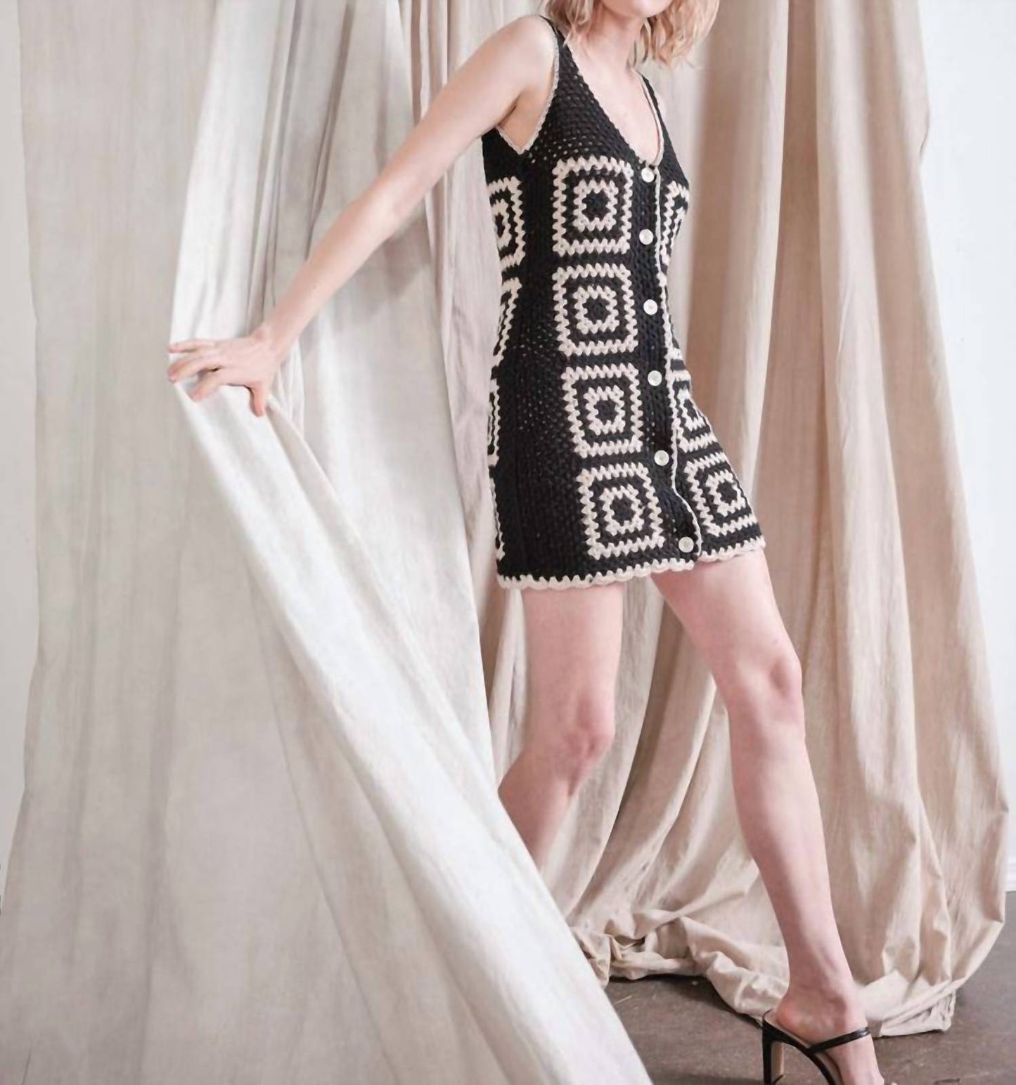 Blanknyc - Summer Dreams Crochet Dress