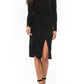 Kendall + Kylie - Knotted Long Sleeve Dress