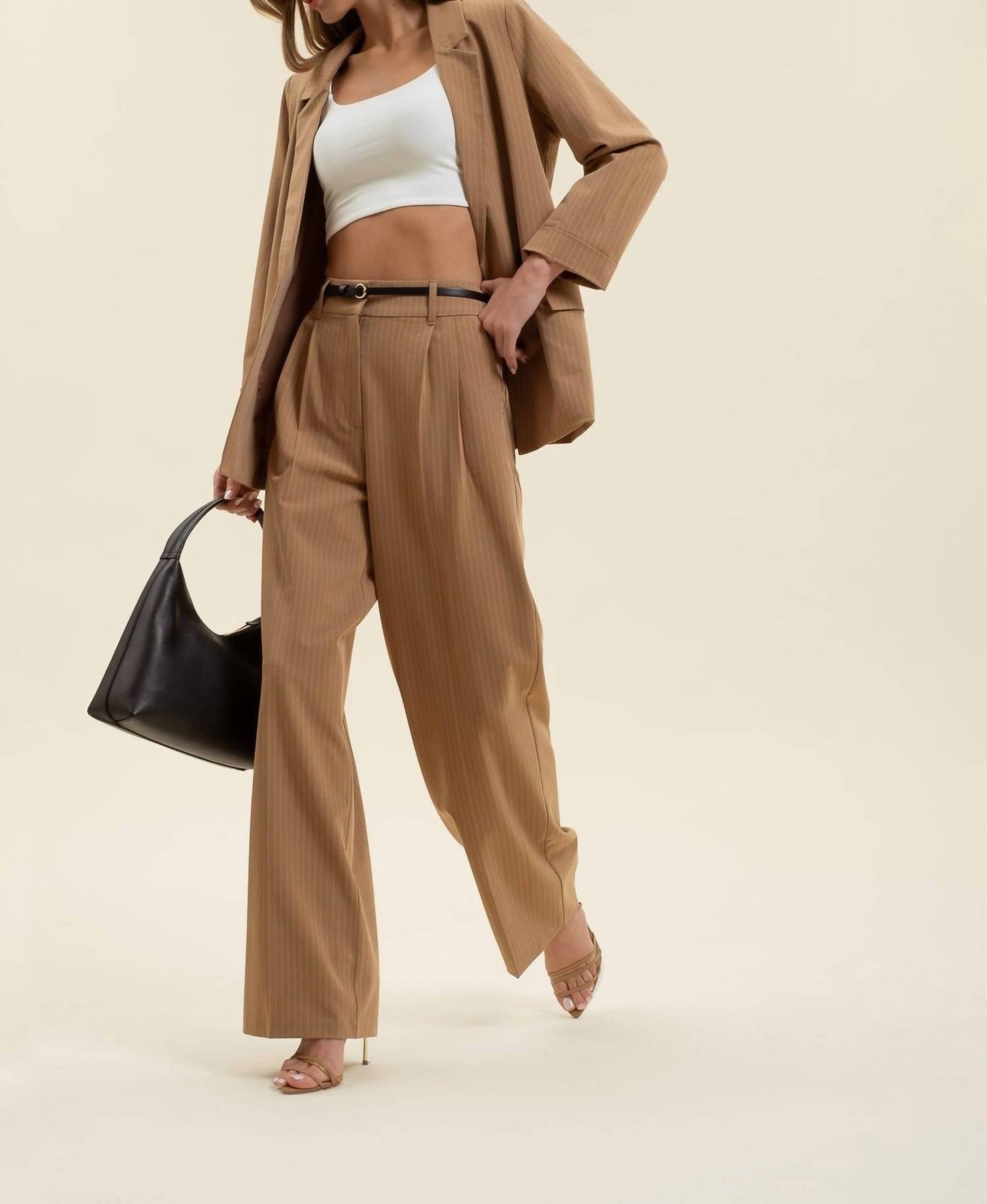 Blu Pepper - Pinstripe Trouser Pants