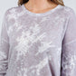 J. Society - Tie Dye Long Sleeve Crew Sweater