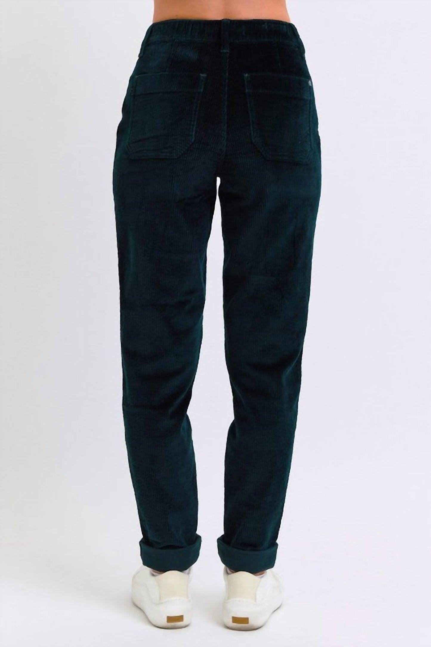 Judy Blue - High Rise Corduroy Cuffed Jogger Pants