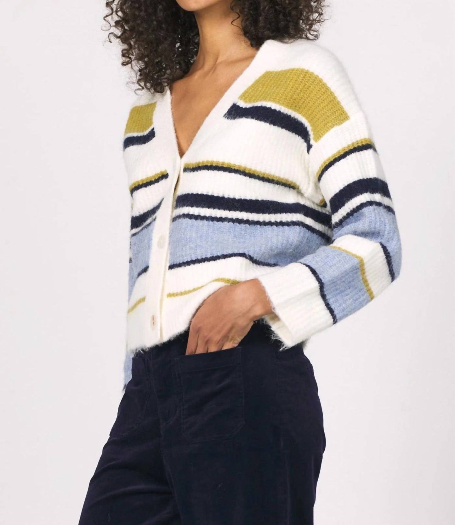 Another Love - Sasha Striped Cardigan Sweater