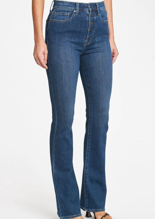 Pistola - Jeans Flare de Cintura Alta Dana