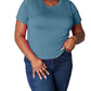 Trendsi - Full Size Round Neck Short Sleeve T-Shirt