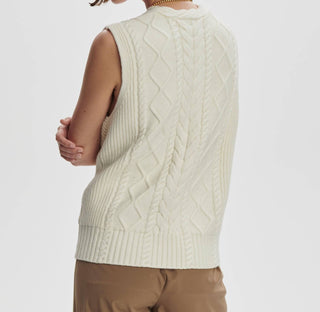 Colete Varley - Kay Cable Knit