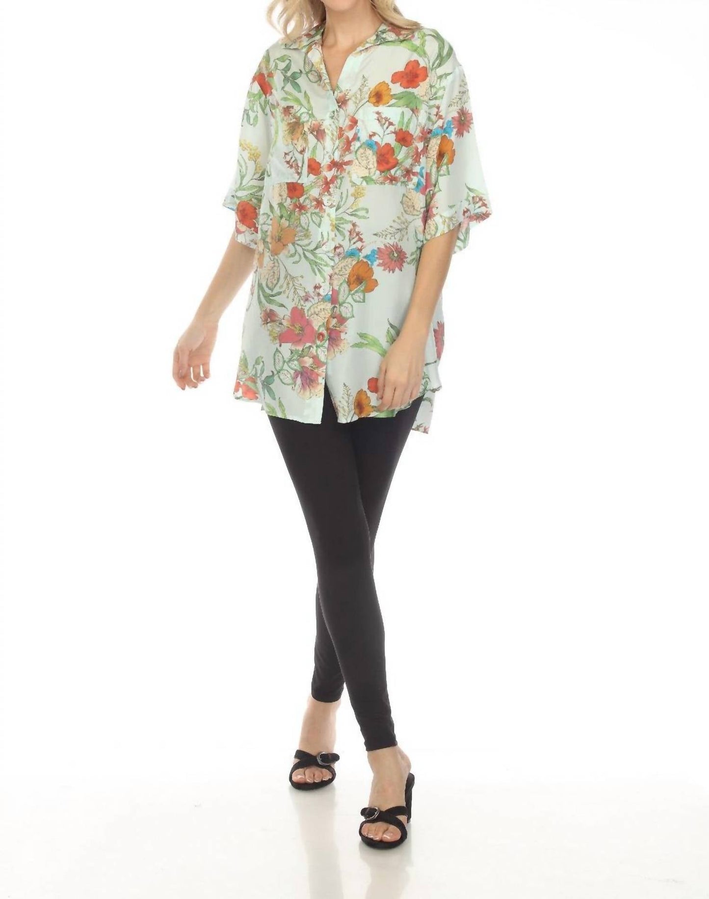 Johnny Was - Liliana Silk Oversized Weekend Tunic Top